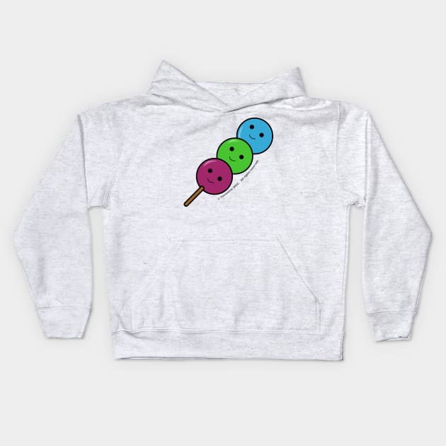 Dango Kids Hoodie by Tacoworm